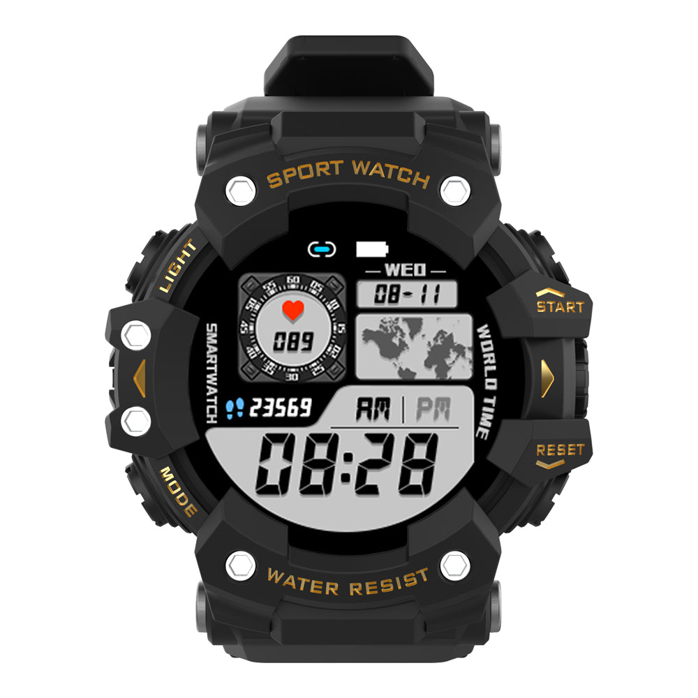 LC11 Three-Proof Outdoor Sports Smart Watch Heart Rate Blood Pressure Diving Watch Ring