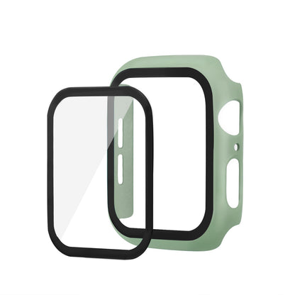 New Model For Apple Watch Protective Case iwatch7 On Behalf Of The Watch Case All-Inclusive Fuel Injection + Tempered Film One