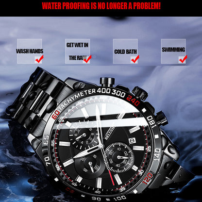 Men's Watches Luxury Watch for Men Waterproof Chronograph Quartz Military Watch Belushi Men'S Sports Watch Male Relojes