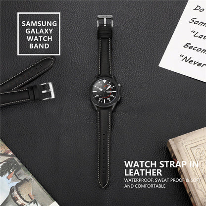 For Samsung Galaxy Watch 3 Huami GTRS Huawei GT2e watch 20/22mm original leather strap