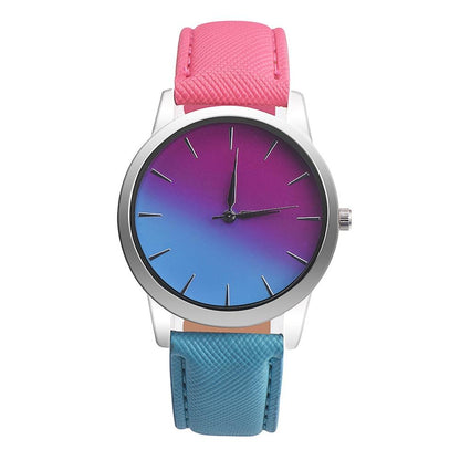 Gradient Rainbow Ladies Bracelet Watches