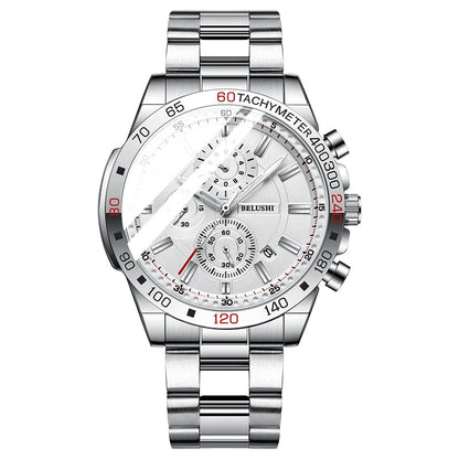 Men's Watches Luxury Watch for Men Waterproof Chronograph Quartz Military Watch Belushi Men'S Sports Watch Male Relojes