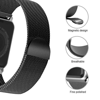 Milanese Loop For Apple Watch band 42mm/38mm iwatch strap 44mm/40mm Stainless Steel Bracelet watchband Apple watch 4/3/2/1