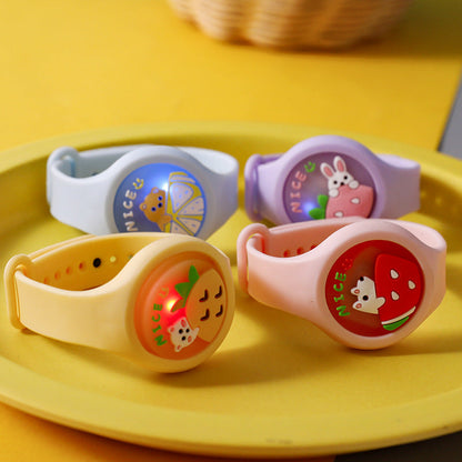 Luminous Mosquito Repellent Bracelet Children Baby Baby Anti-Mosquito Artifact Portable Student Adult Anti-Mosquito Buckle Watch