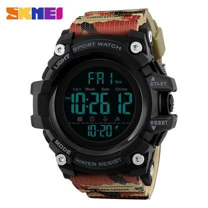 SKMEI  1384 Men's Sports Watch Fashion Digital Mens Watches Waterproof Countdown Dual Time shock Wristwatches Relogio Masculino