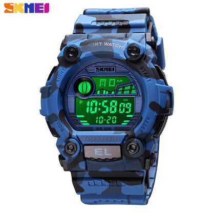 SKMEI 1633 New Men's Watches SKMEI Sports Digital Alarm LED Wristwatch For Male Gift Waterproof Electronic Women Clock Relojes Hombre