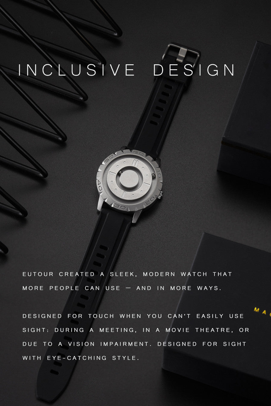 Magnetic Watch Men Luxury Brand Quartz Wrist Watches