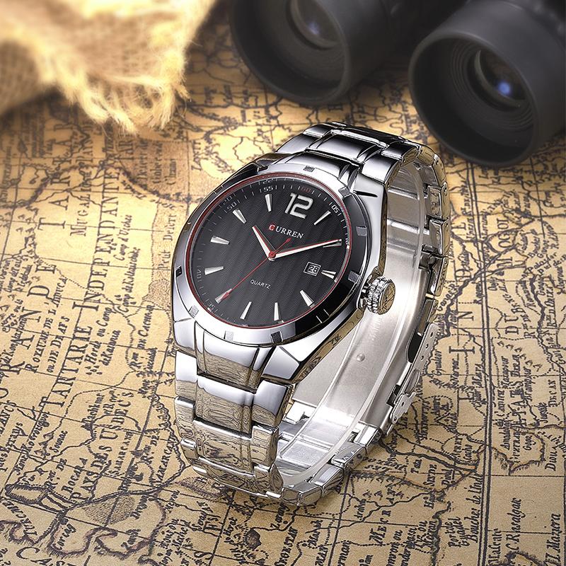 CURREN Men's Casual  Quartz Watch