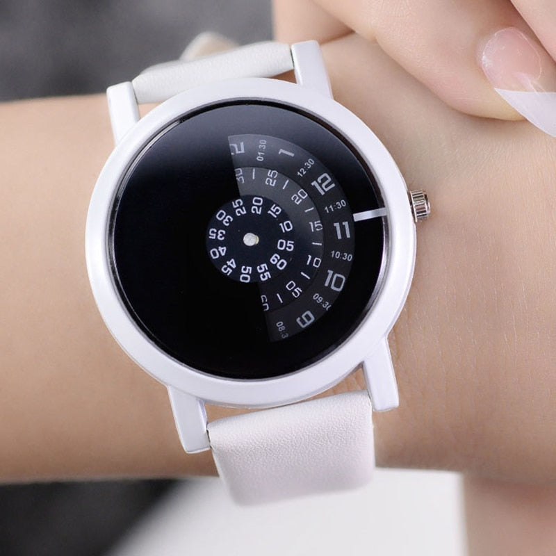 wristwatch camera concept brief simple special digital discs hands fashion quartz watches for men women
