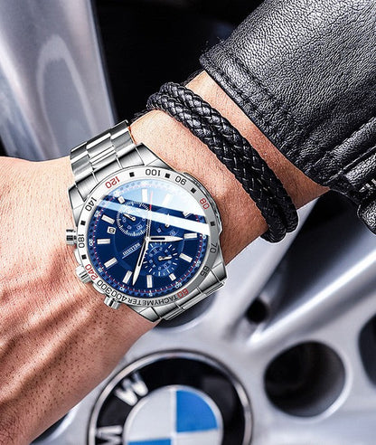 Men's Watches Luxury Watch for Men Waterproof Chronograph Quartz Military Watch Belushi Men'S Sports Watch Male Relojes