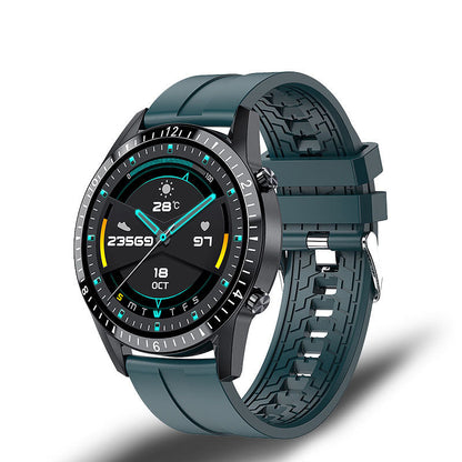 Multifunctional Smart Watch Bluetooth Call Pedometer Blood Pressure Heart Rate Detection Waterproof Watch