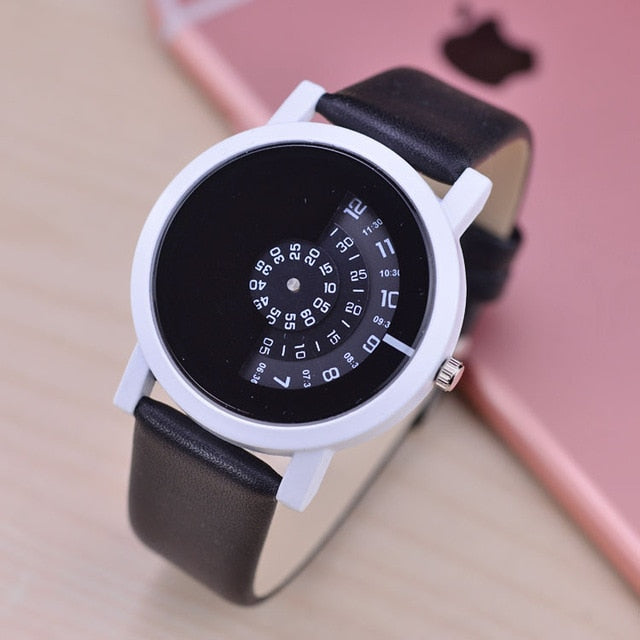wristwatch camera concept brief simple special digital discs hands fashion quartz watches for men women