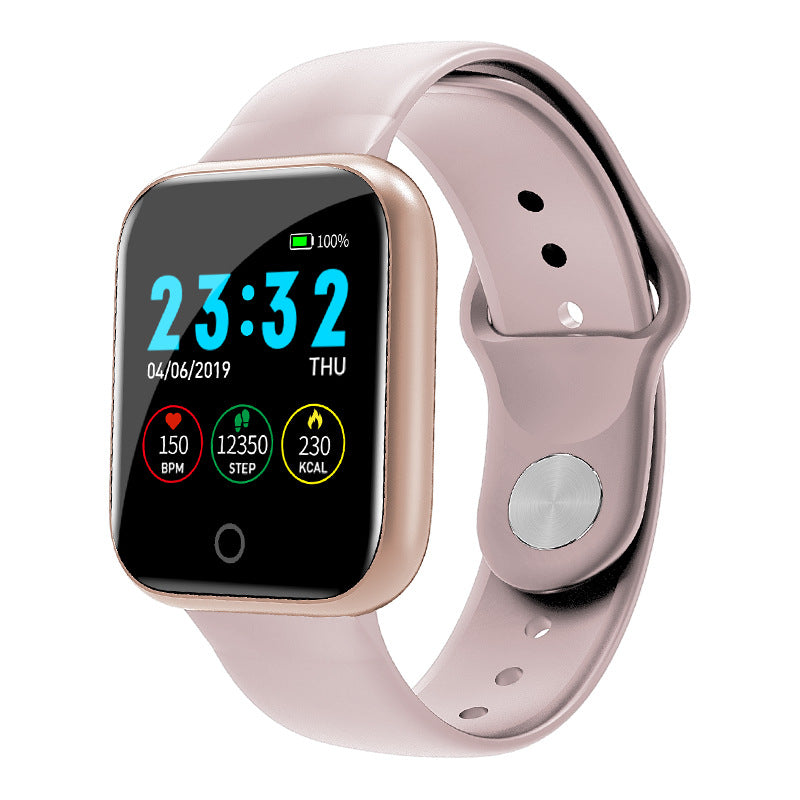 I5 Smart Bracelet Sports Monitoring Heart Rate Blood Pressure Blood Oxygen 1.3 Inch Touch Screen All Metal Body IP67 Waterproof