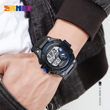 SKMEI 1759 2021 New Sport Watches 100M Waterproof Digital Watch Fashion Countdown Chrono Clock Men Casual LED Display Hour Reloj Hombe