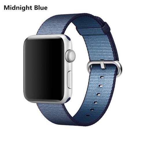 Nylon sport bracelet strap band 42 mm 38 mm