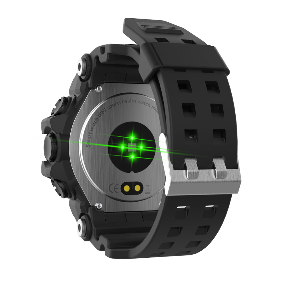 LC11 Three-Proof Outdoor Sports Smart Watch Heart Rate Blood Pressure Diving Watch Ring