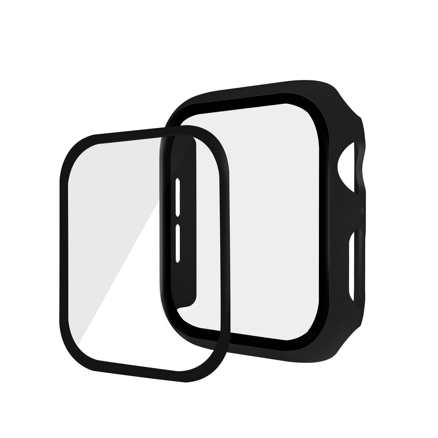 New Model For Apple Watch Protective Case iwatch7 On Behalf Of The Watch Case All-Inclusive Fuel Injection + Tempered Film One