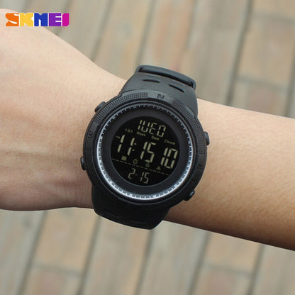 SKMEI 1251 Fashion Outdoor Sport Watch Men Multifunction Watches Alarm Clock Chrono 5Bar Waterproof Digital Watch reloj hombre