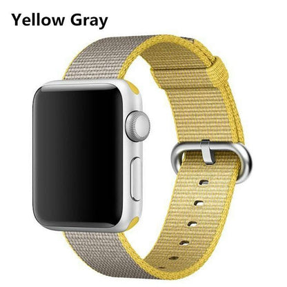 Nylon sport bracelet strap band 42 mm 38 mm