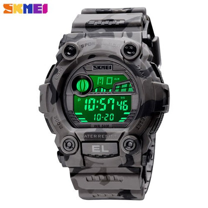 SKMEI 1633 New Men's Watches SKMEI Sports Digital Alarm LED Wristwatch For Male Gift Waterproof Electronic Women Clock Relojes Hombre