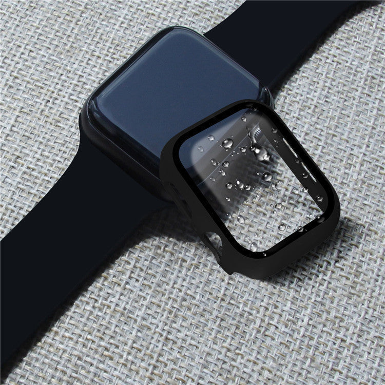 New Model For Apple Watch Protective Case iwatch7 On Behalf Of The Watch Case All-Inclusive Fuel Injection + Tempered Film One