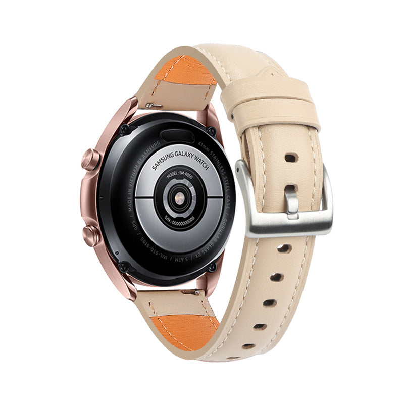 For Samsung Galaxy Watch 3 Huami GTRS Huawei GT2e watch 20/22mm original leather strap