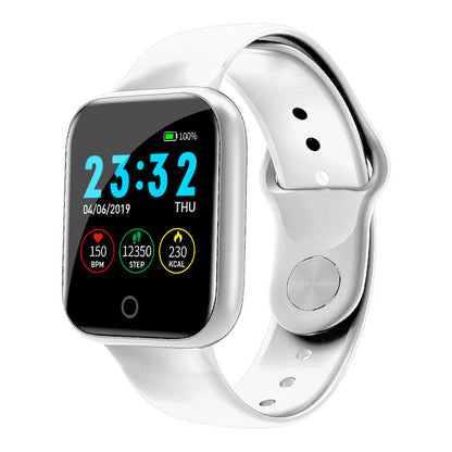 I5 Smart Bracelet Sports Monitoring Heart Rate Blood Pressure Blood Oxygen 1.3 Inch Touch Screen All Metal Body IP67 Waterproof
