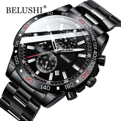 Men's Watches Luxury Watch for Men Waterproof Chronograph Quartz Military Watch Belushi Men'S Sports Watch Male Relojes