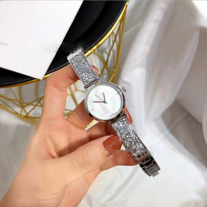 Model Fashion Luxury Brand Women Watch With Diamond Special Design Relojes De Marca Mujer Lady Dress Watch Quartz