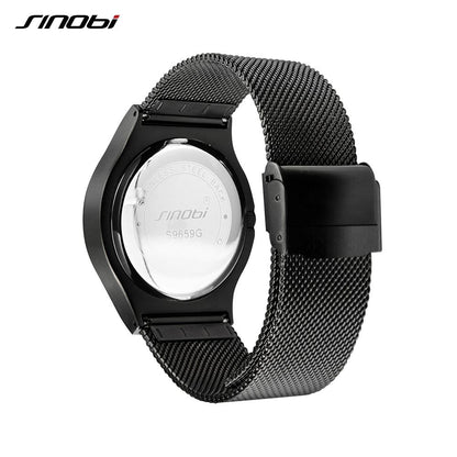 Unique Vortex Concept Watch Men Modern Trend Sport Black Wrist Watches