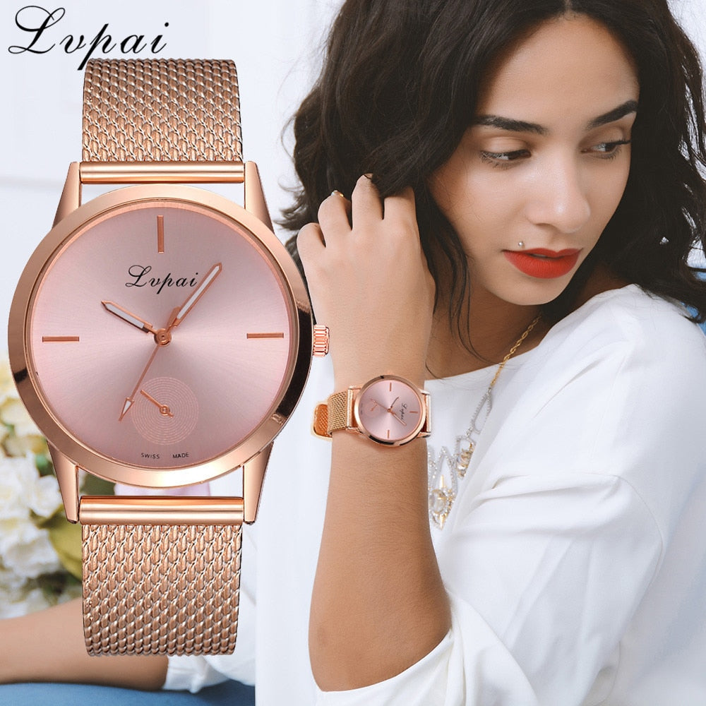 Lvpai Luxury Quartz Watch Women's Fashion Casual Quartz Silicone Strap Band Ð½Ð°Ñ€ÑƒÑ‡Ð½Ñ‹Ðµ Ñ‡Ð°ÑÑ‹ Analog HOT Selling Rubber Wrist Watch