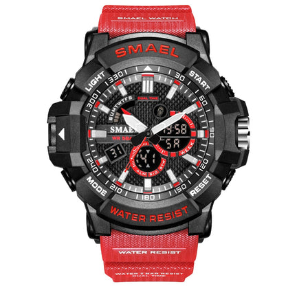SKMEL 1809 Mens Watches Military 50m Waterproof Sport Watch Camouflage Stopwacth LED Alarm Clock For Male 1809B relogio masculino Watch Men