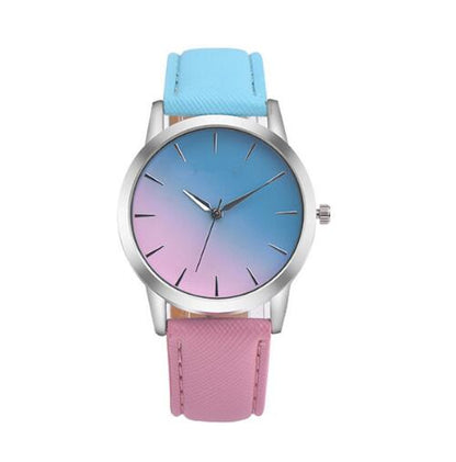 Gradient Rainbow Ladies Bracelet Watches