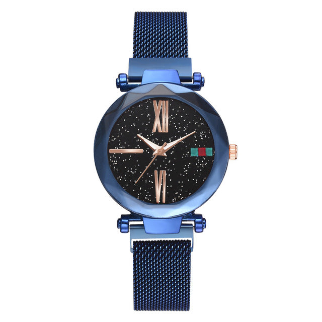 Luna Watch Magnet Watch Milan Starry Ms Watch Shaking Sound Explosion Models Spot Wholesale