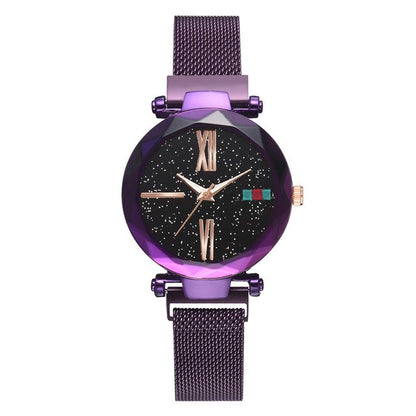 Luna Watch Magnet Watch Milan Starry Ms Watch Shaking Sound Explosion Models Spot Wholesale