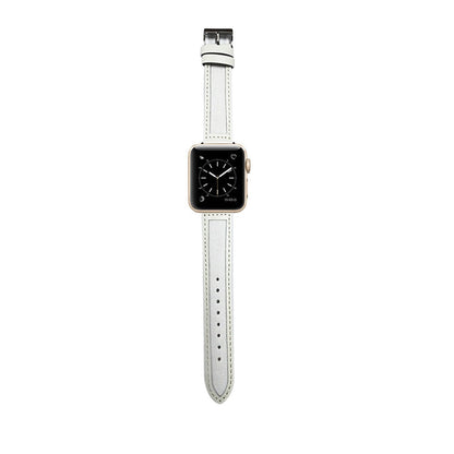 Suitable for Apple Watch Strap Apple Watch7-1 Leather Strap iwatch7 Simple Canvas Leather Strap