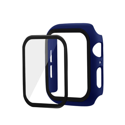 New Model For Apple Watch Protective Case iwatch7 On Behalf Of The Watch Case All-Inclusive Fuel Injection + Tempered Film One