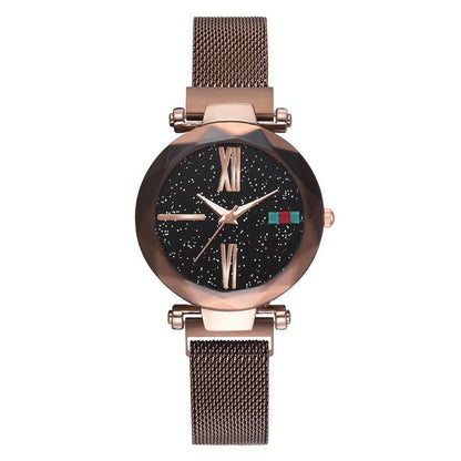 Luna Watch Magnet Watch Milan Starry Ms Watch Shaking Sound Explosion Models Spot Wholesale