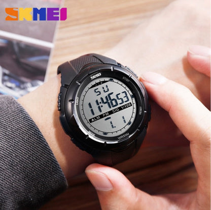 SKMEI 1025  Fashion Simple Sport watch Men Military Watches Alarm Clock Shock Resistant Waterproof Digital Watch reloj hombre