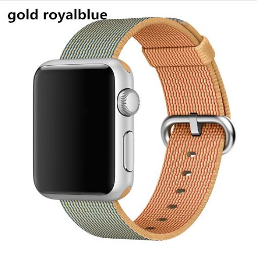 Nylon sport bracelet strap band 42 mm 38 mm