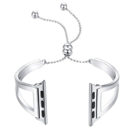 Watchbands for Apple Watch Band 38mm 42mm Girl Women Stainless Steel Metal Jewelry Bracelet Link Wrist Strap for iWatch Belts