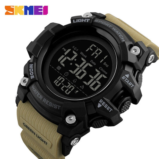 SKMEI  1384 Men's Sports Watch Fashion Digital Mens Watches Waterproof Countdown Dual Time shock Wristwatches Relogio Masculino