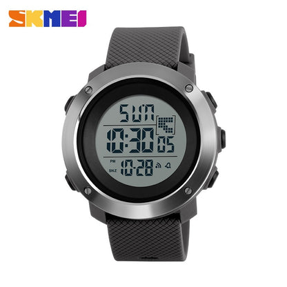 Skmei  1268 & 1267 Fashion Men Sports Watches Chrono Double Time Digital Wristwatches Mens Digital LED Electronic Clock Man Relogio Masculino