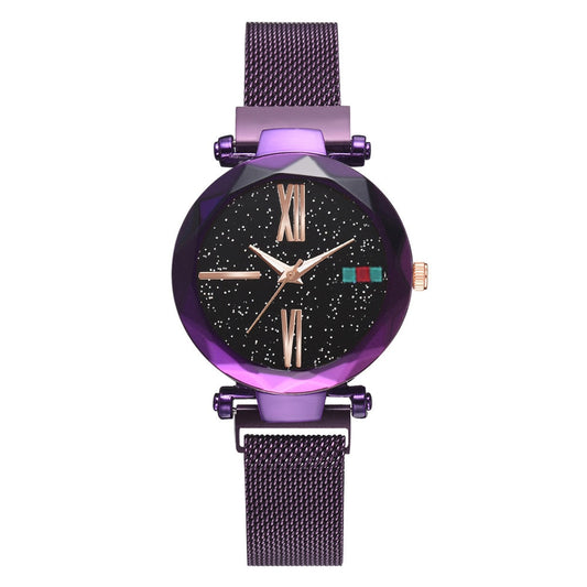 Luna Watch Magnet Watch Milan Starry Ms Watch Shaking Sound Explosion Models Spot Wholesale