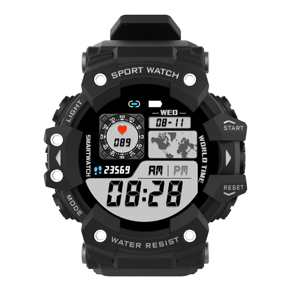 LC11 Three-Proof Outdoor Sports Smart Watch Heart Rate Blood Pressure Diving Watch Ring