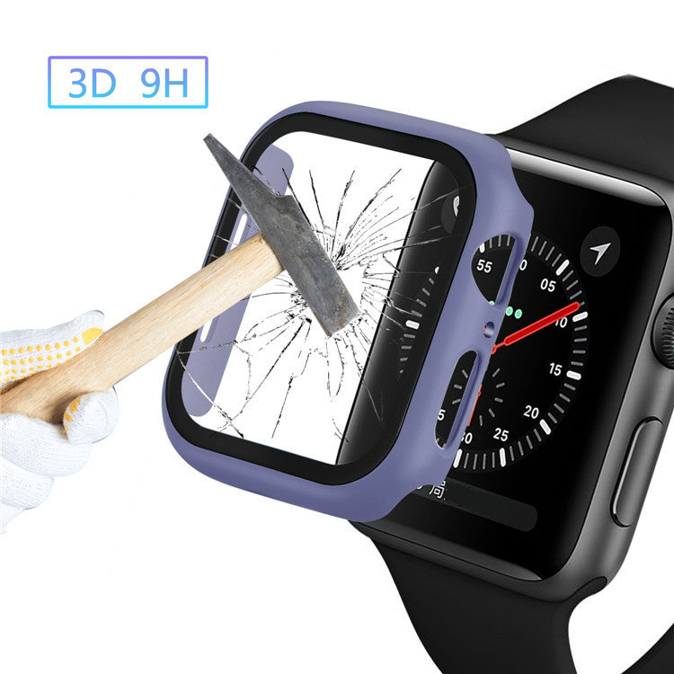 New Model For Apple Watch Protective Case iwatch7 On Behalf Of The Watch Case All-Inclusive Fuel Injection + Tempered Film One