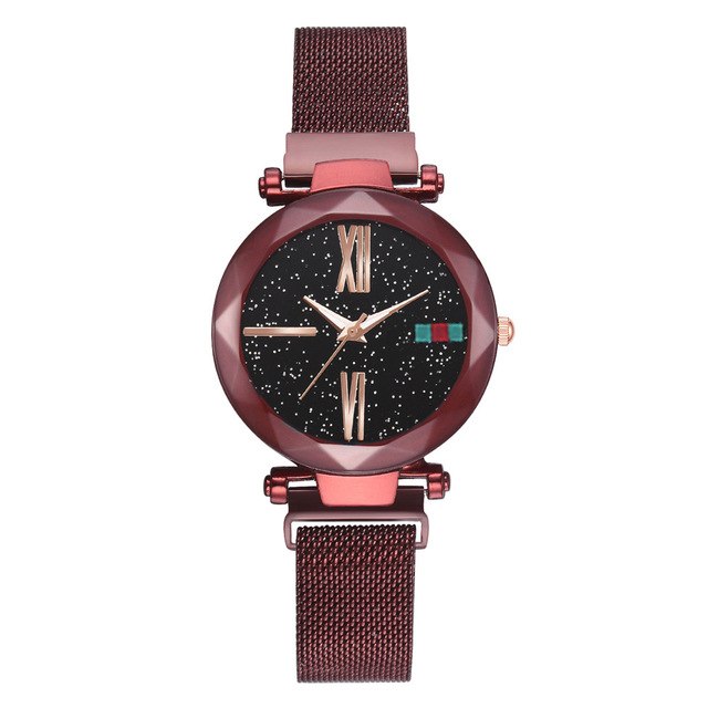 Luna Watch Magnet Watch Milan Starry Ms Watch Shaking Sound Explosion Models Spot Wholesale