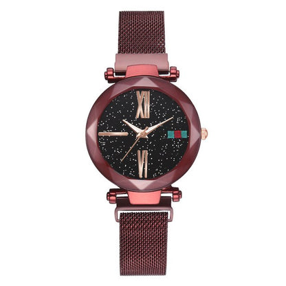 Luna Watch Magnet Watch Milan Starry Ms Watch Shaking Sound Explosion Models Spot Wholesale