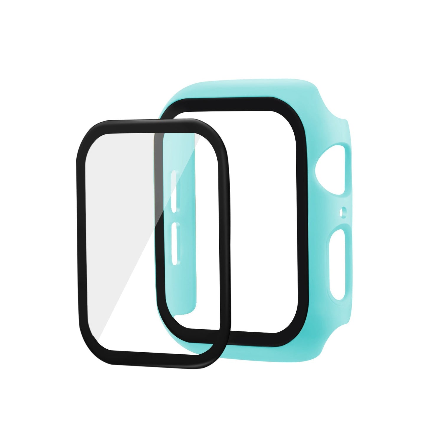 New Model For Apple Watch Protective Case iwatch7 On Behalf Of The Watch Case All-Inclusive Fuel Injection + Tempered Film One