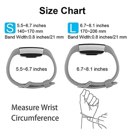 Silicone Watch Band For Fitbit Charge 2